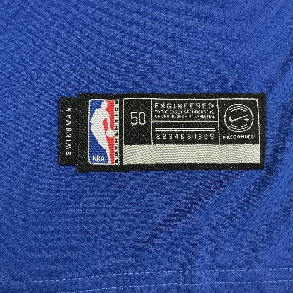 Steph Curry Golden State Warriors Swingman NBA Jersey Size 50 - Picture 3 of 11